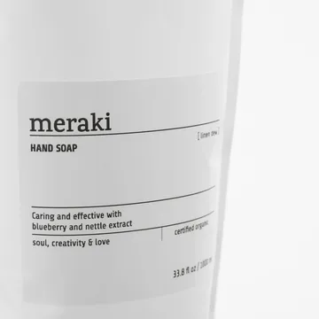 Meraki handtvål refill 1000 ml - Linen dew - Meraki