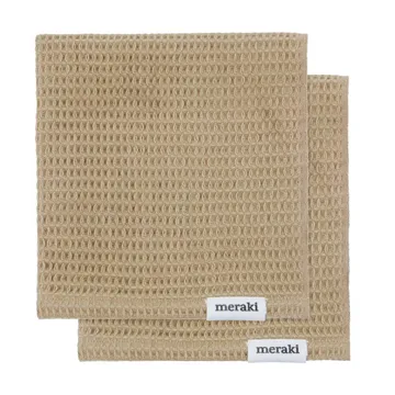 Pumila diskduk 30x30 cm 2-pack - Safari - Meraki