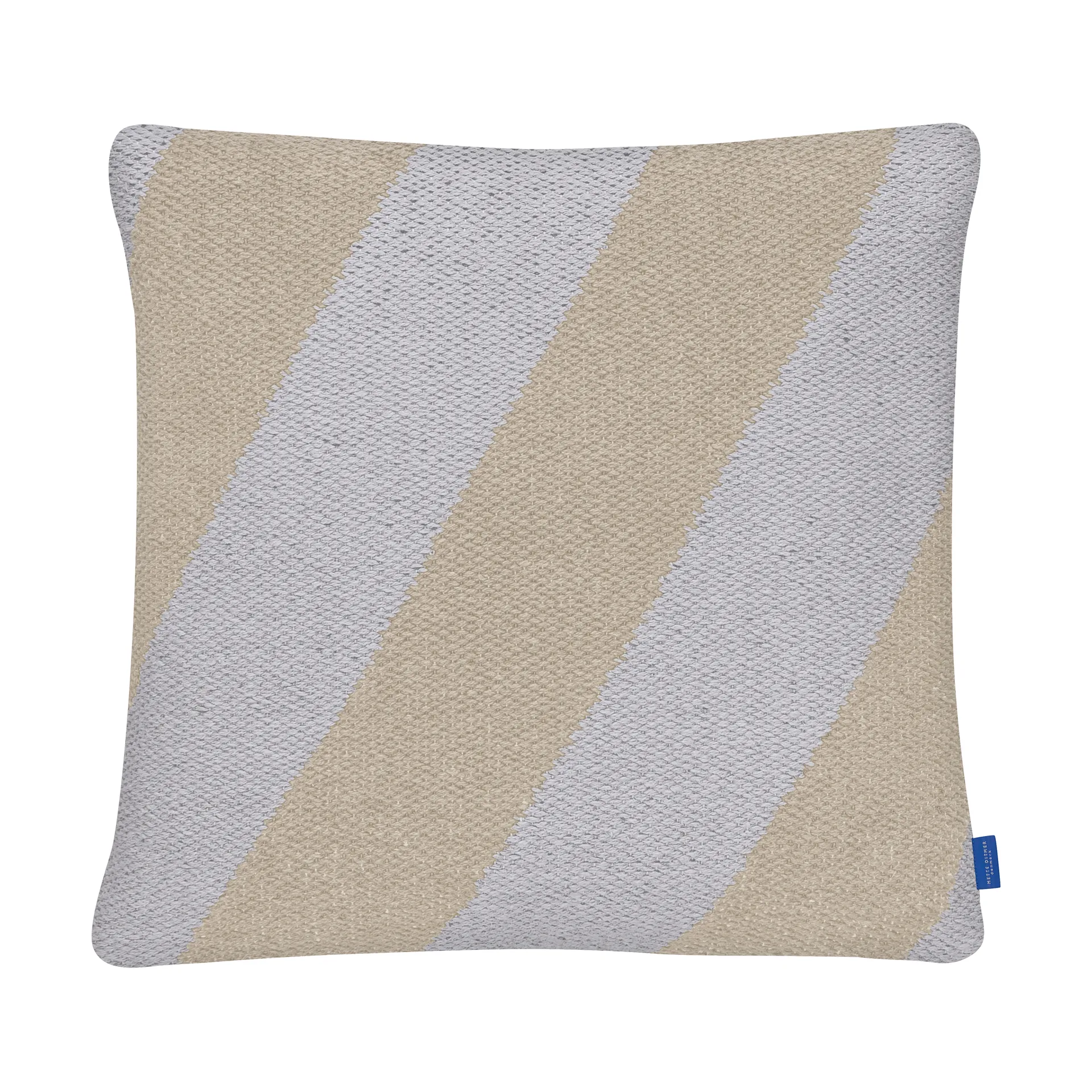 Across kelim kuddfodral, Light grey, 50x50 cm Mette Ditmer
