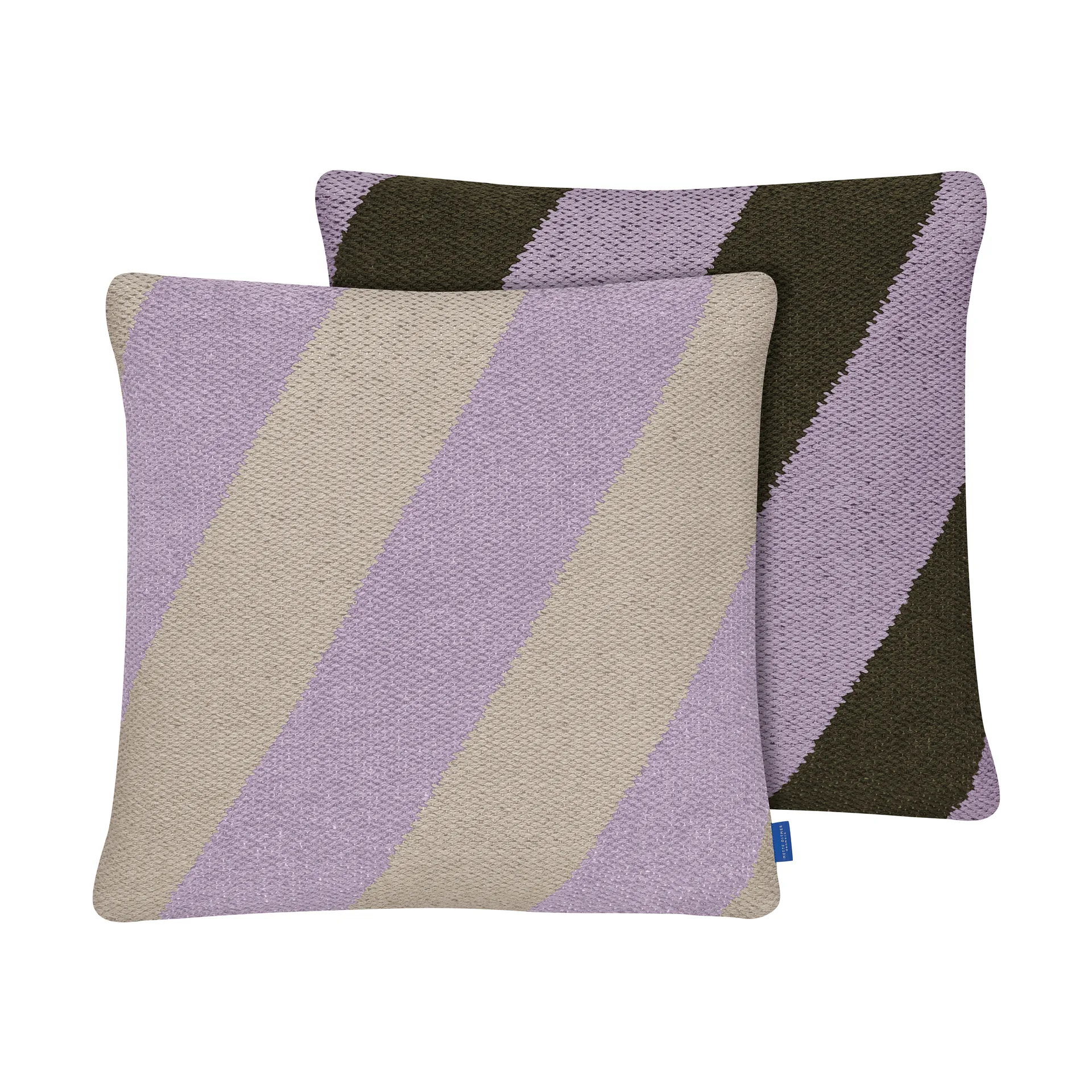 Across kelim kuddfodral, Light lilac, 50x50 cm Mette Ditmer
