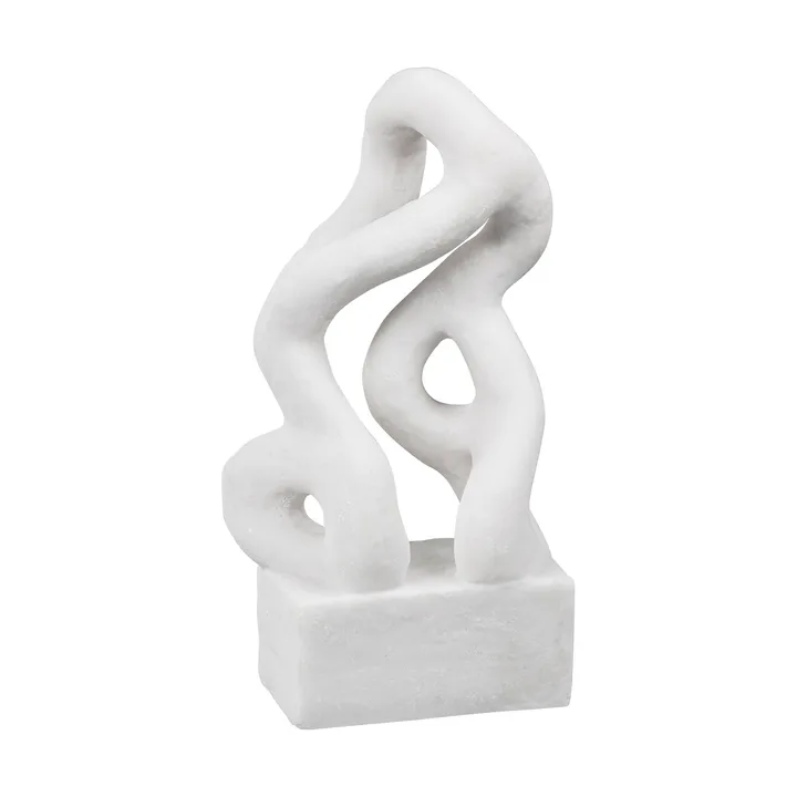 Art piece symbiosis skulptur 29 cm - Off-white - Mette Ditmer