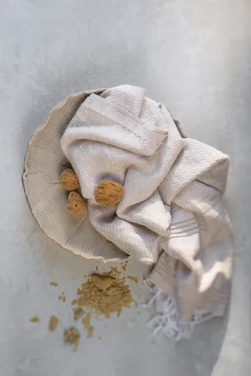 Bodrum badhandduk - Sand - Mette Ditmer