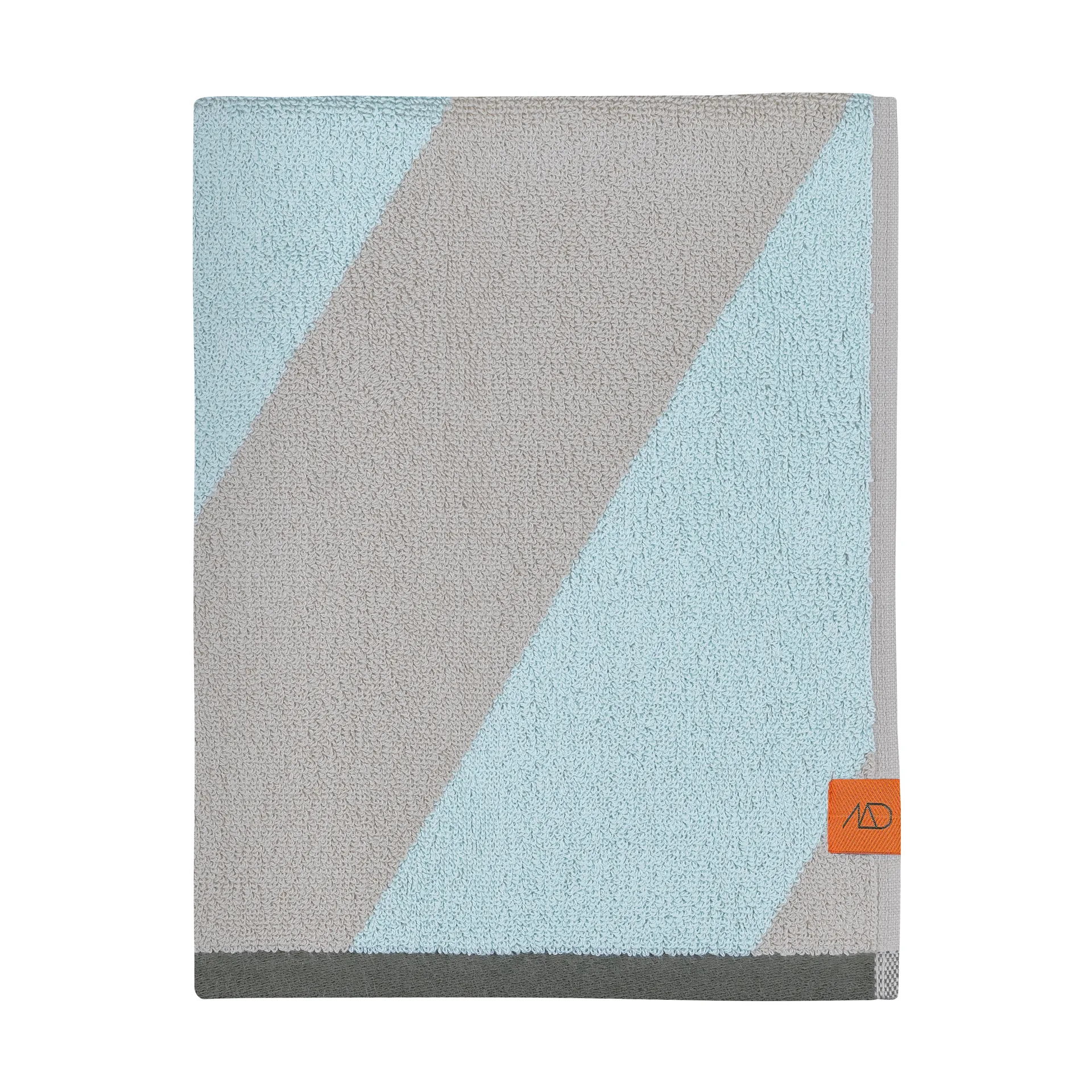 Diagonal handduk, Mint, 50x90 cm Mette Ditmer