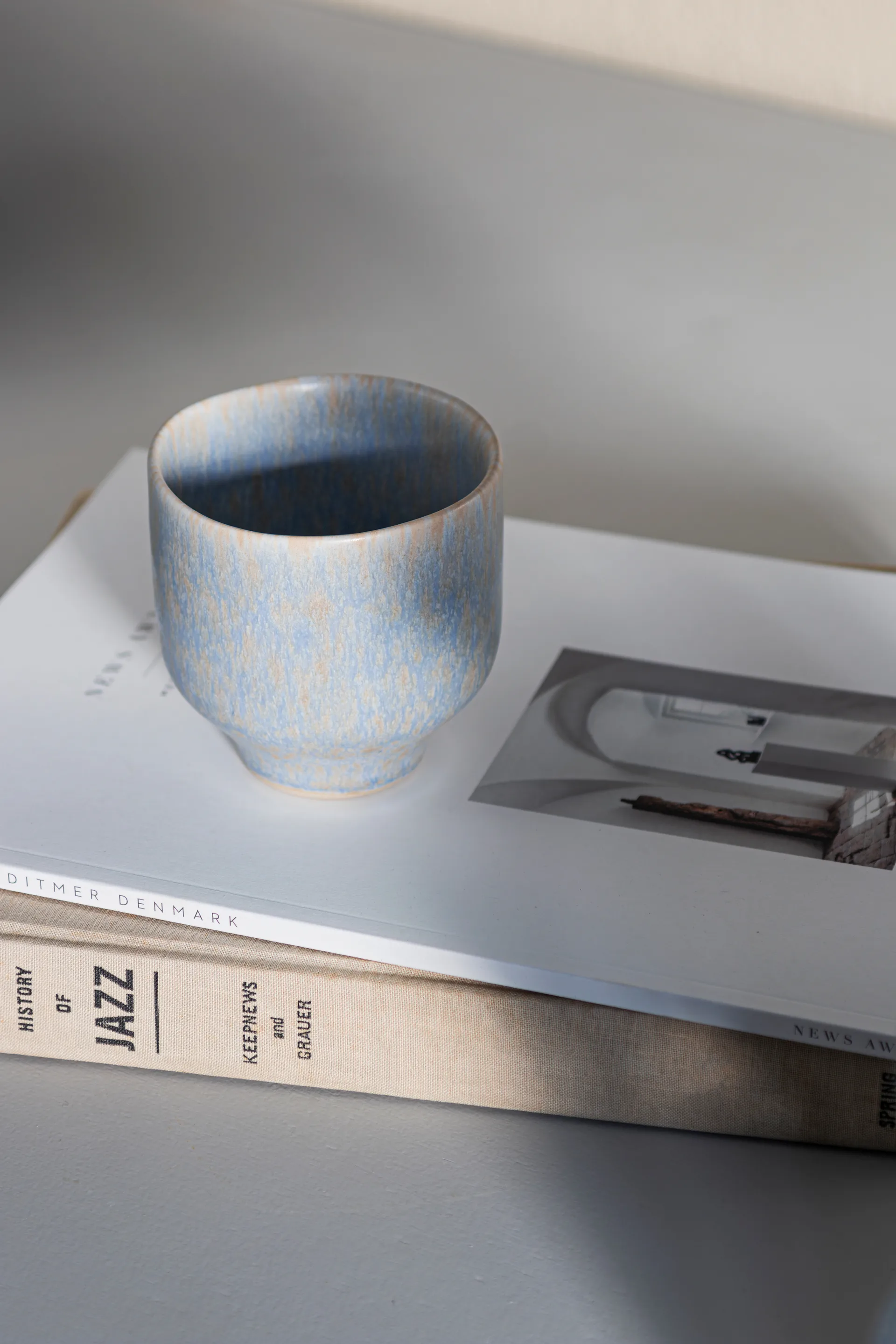 Elements mugg 2-pack, Blue Mette Ditmer