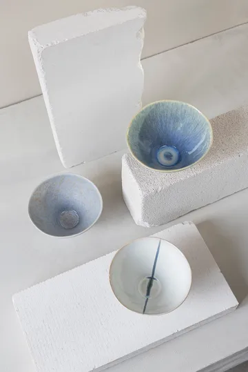 Elements skål medium Ø15,5 cm 3 delar - Blue - Mette Ditmer