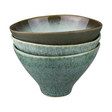 Elements skål medium Ø15,5 cm 3 delar - Green - Mette Ditmer