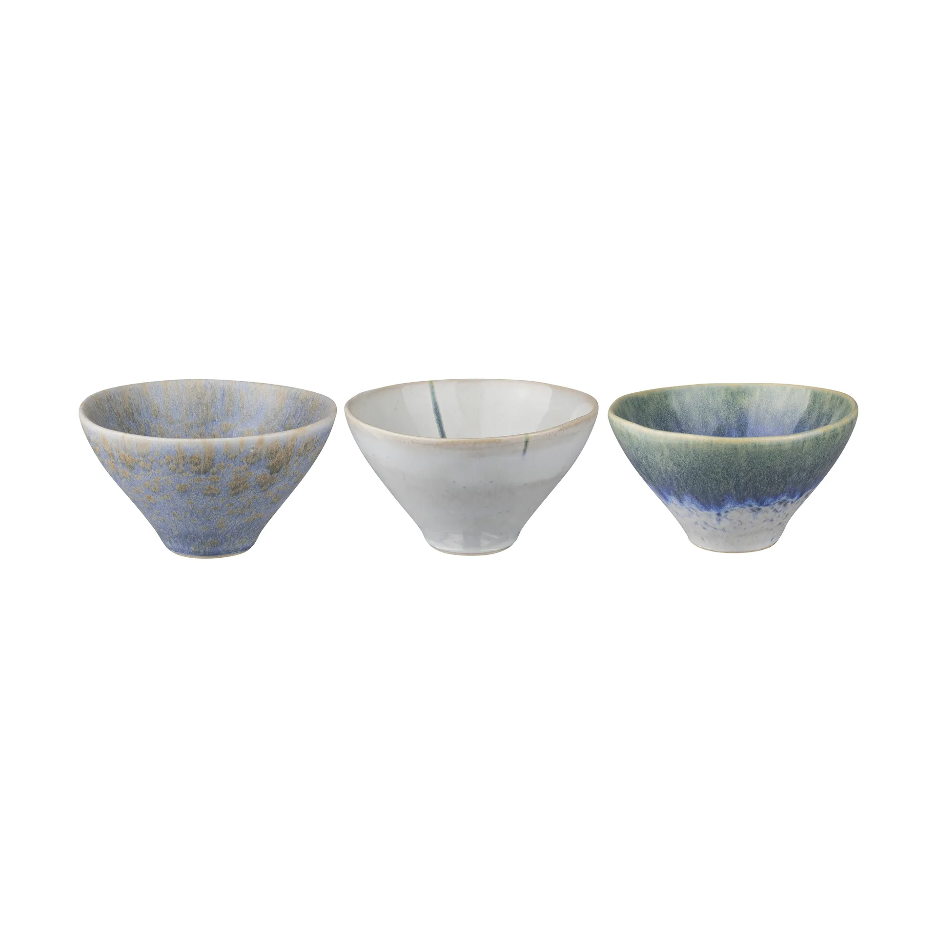 Elements skål small Ø12 cm 3 delar, Blue Mette Ditmer