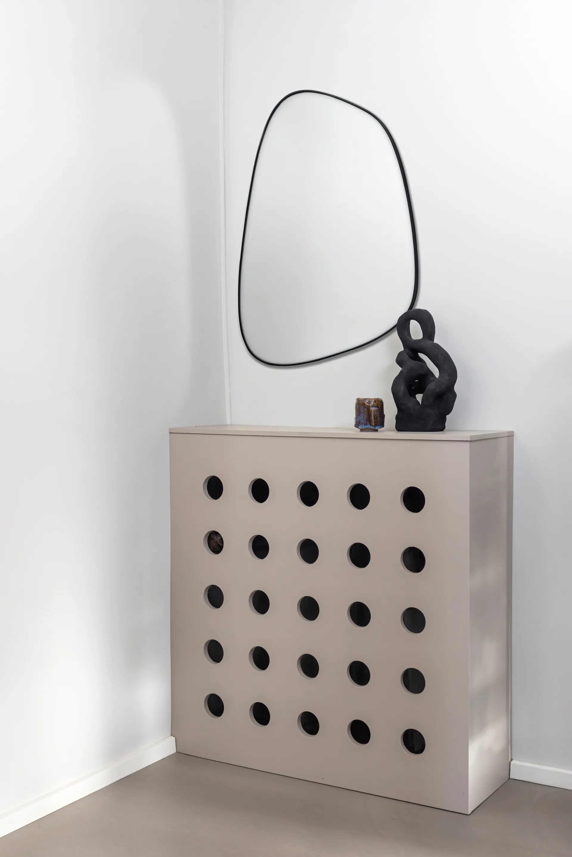 Figura spegel small, Black Mette Ditmer