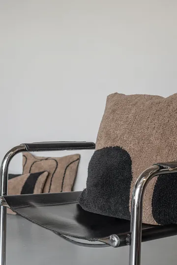 Figura tuftat kuddfodral 50x50 cm - Brown - Mette Ditmer