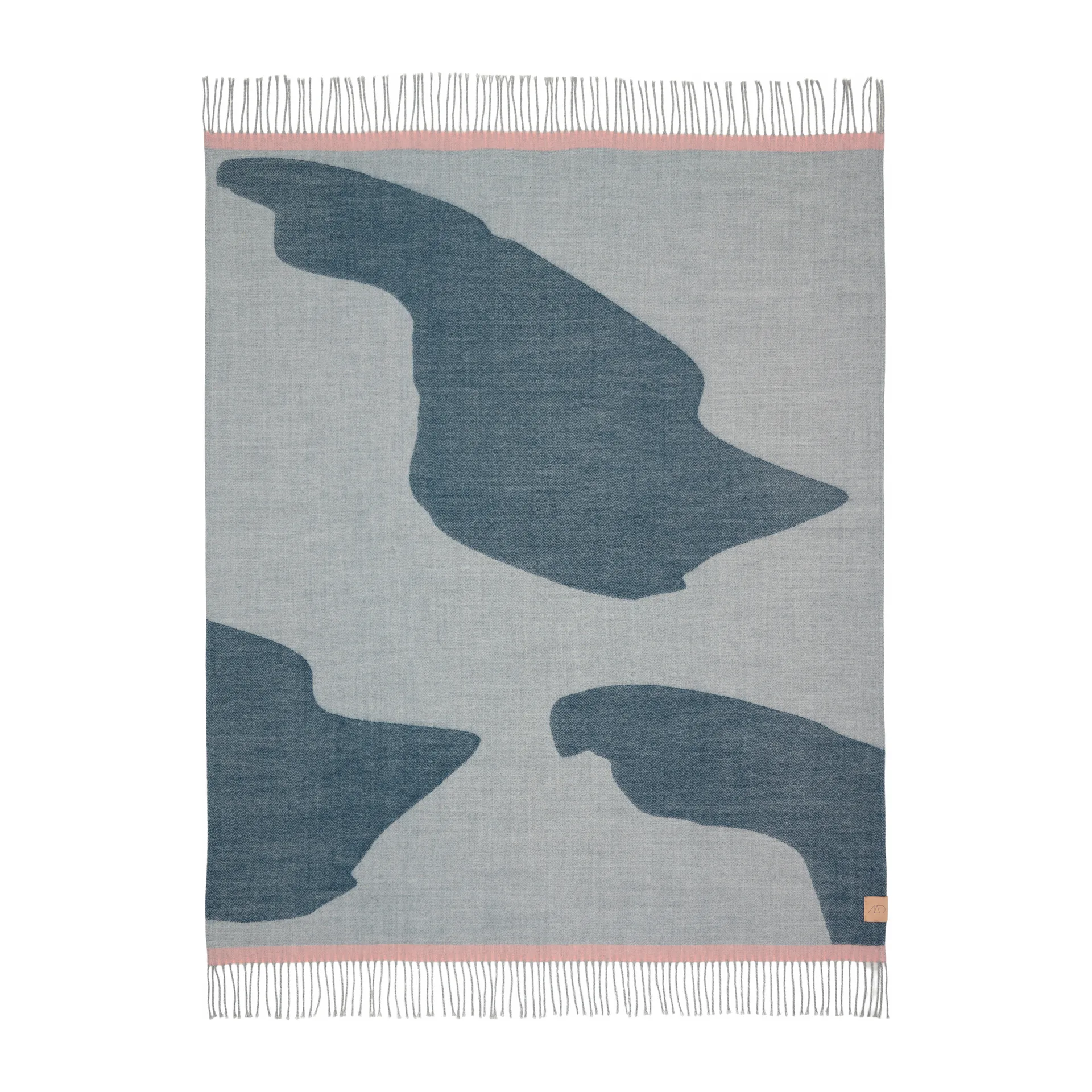 Gallery pläd 125x170 cm, Light grey Mette Ditmer