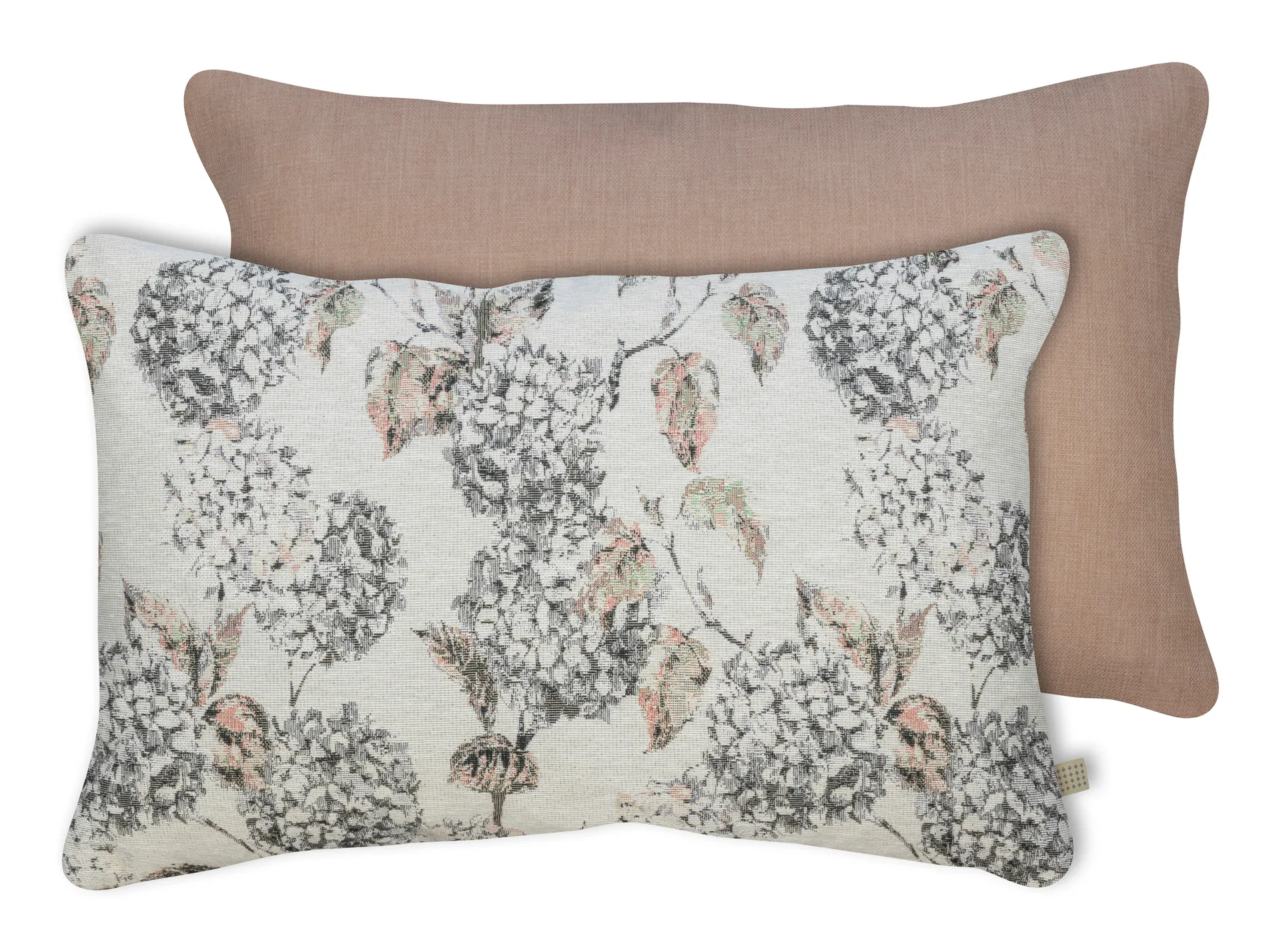 Hydrangea kudde 40x60 cm, Off-white-peach Mette Ditmer