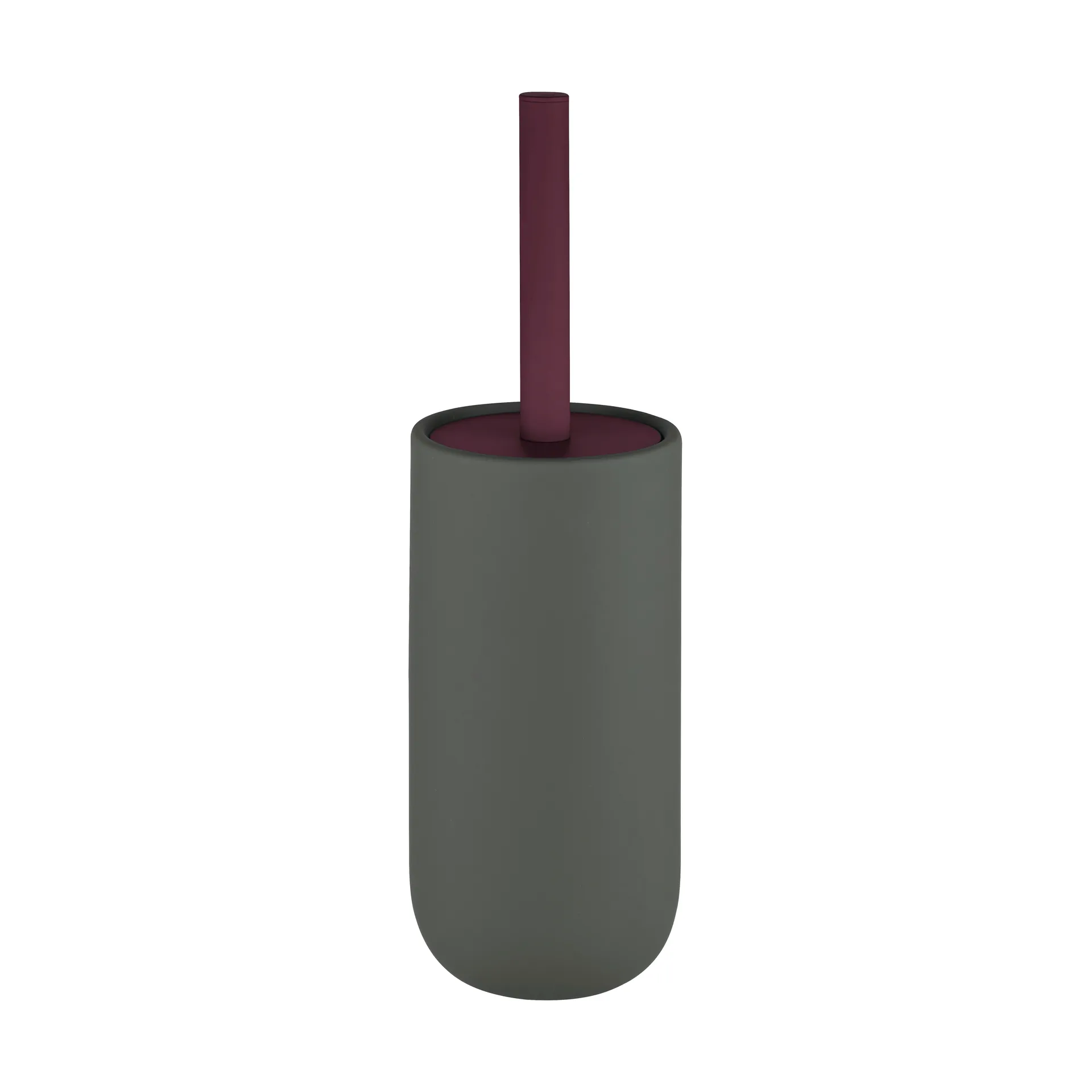 Lotus play toalettborste, inkl 2 toalettborsthuvud, Dark olive Mette Ditmer
