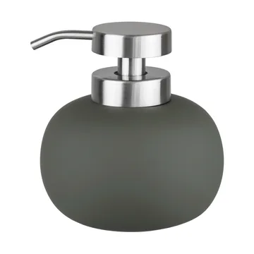 Lotus play tvålpump låg, inkl 2 pumphuvuden - Dark olive - Mette Ditmer