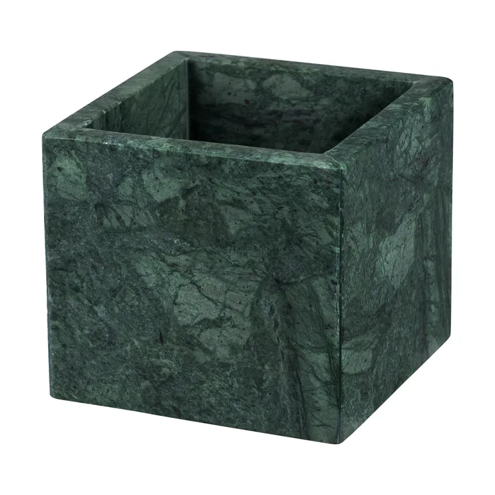 Marble kub 10x10 cm - Dark forest - Mette Ditmer
