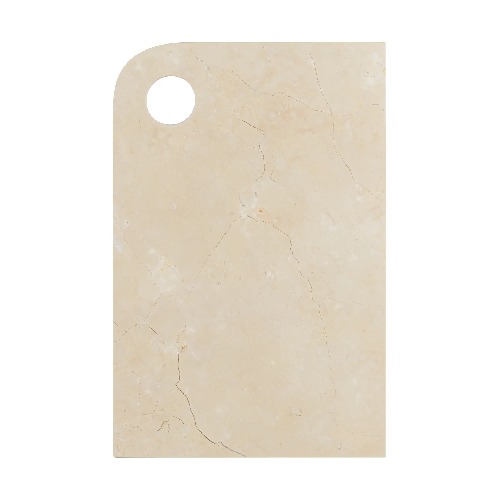 Marble serveringsbricka medium 20x30 cm, Sand Mette Ditmer