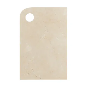 Marble serveringsbricka medium 20x30 cm - Sand - Mette Ditmer