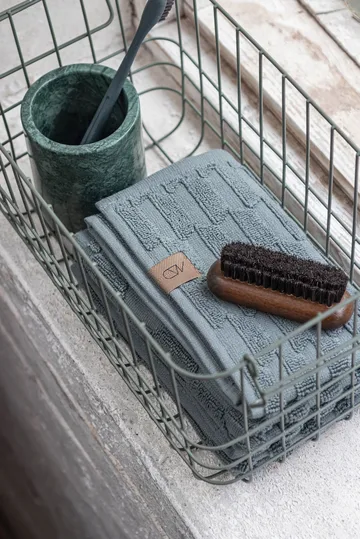 Marble tandborsthållare 10 cm - Dark forest - Mette Ditmer