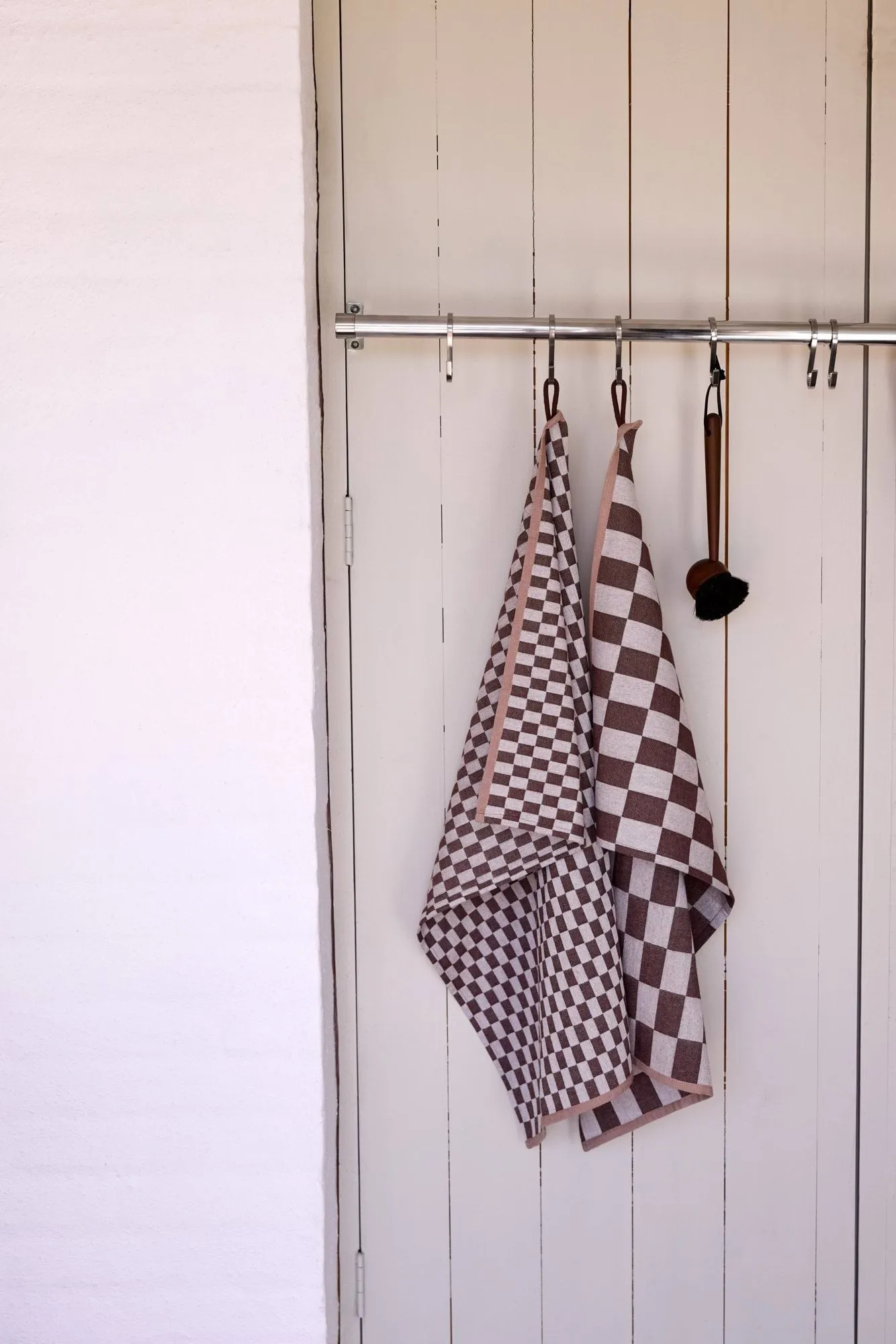 Mini-Max kökshandduk 2-pack, Brown (brun), 50x70 cm Mette Ditmer