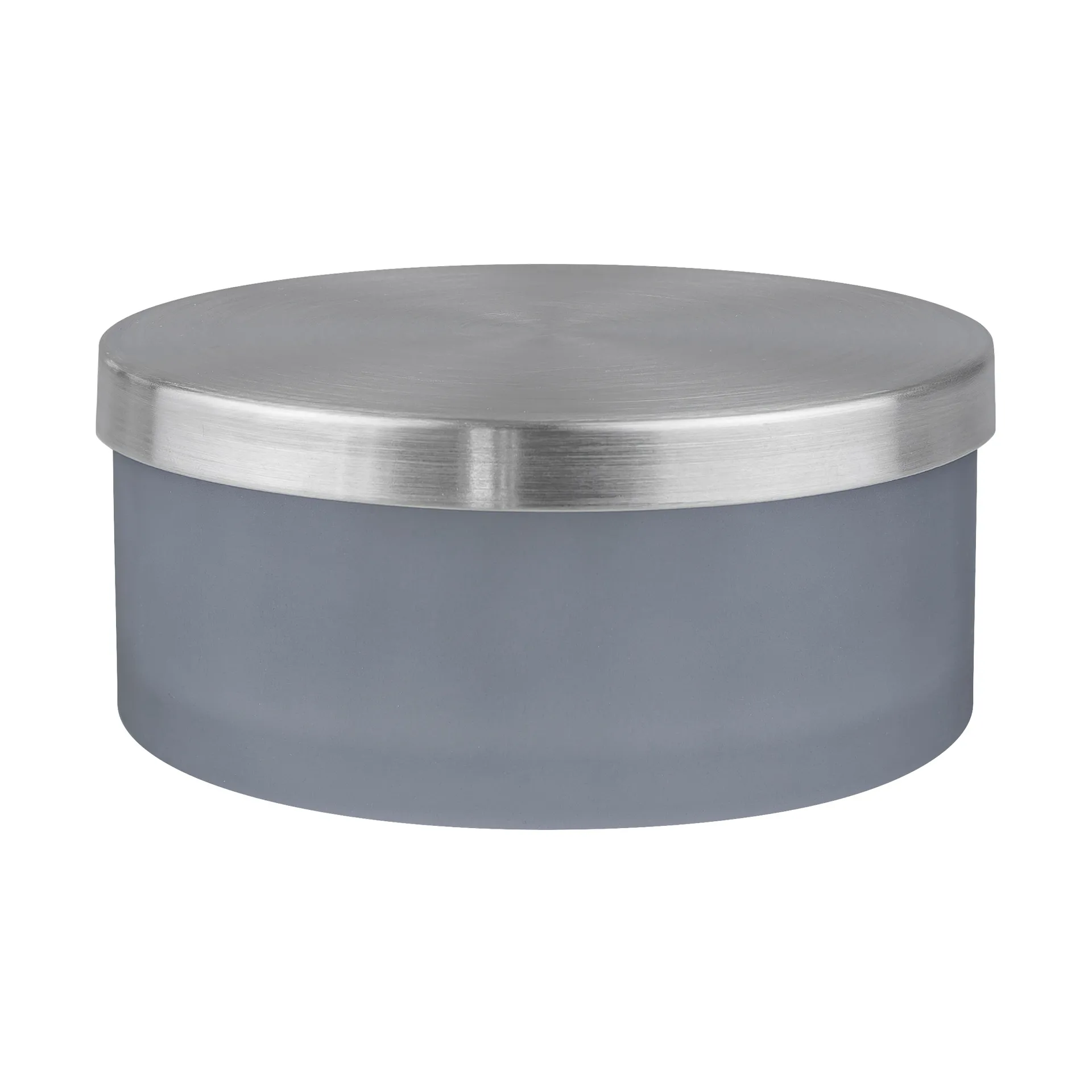 Modest burk med lock Ø10,5 cm, Dove blue Mette Ditmer