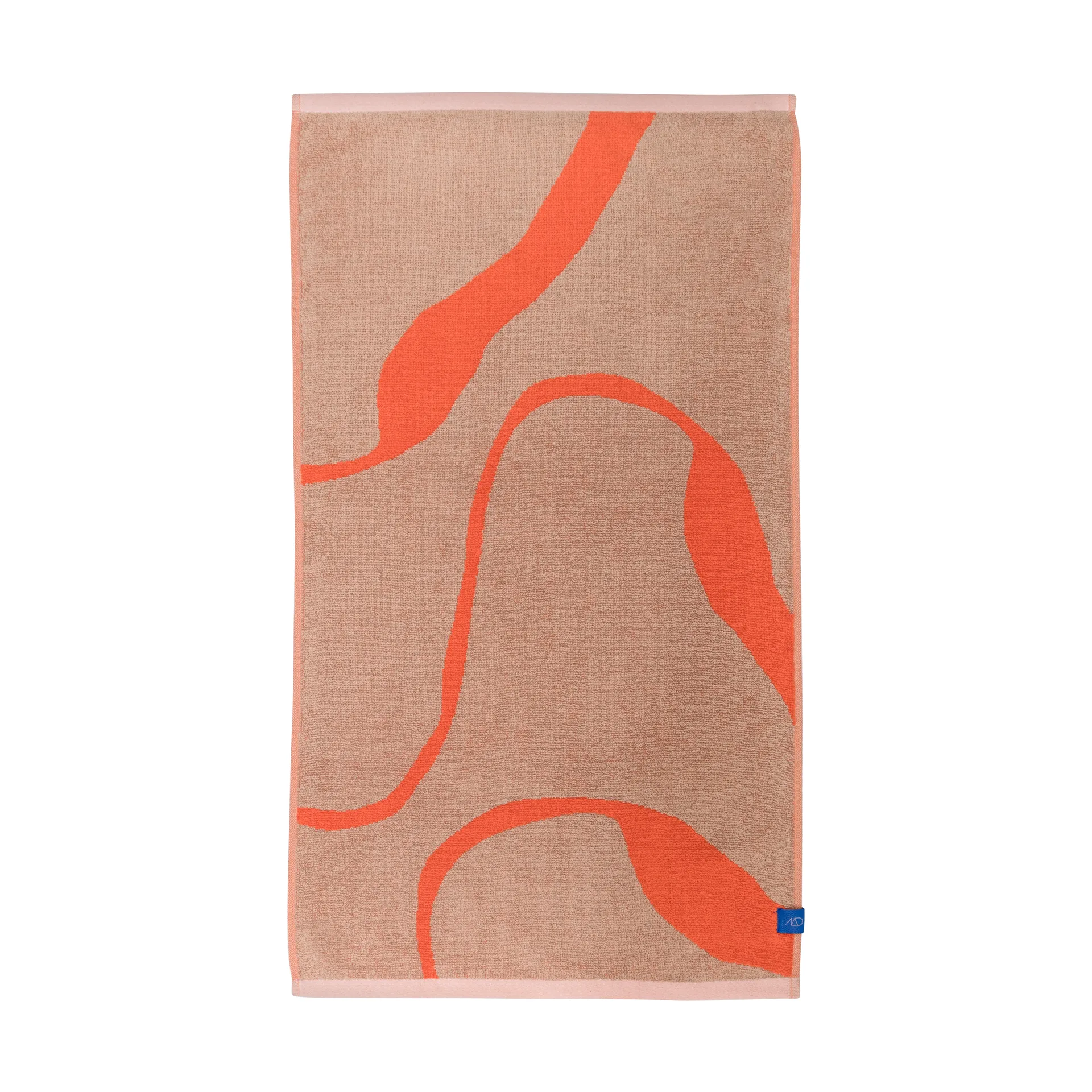 Nova Arte badhandduk 70x133 cm, Latte-orange Mette Ditmer