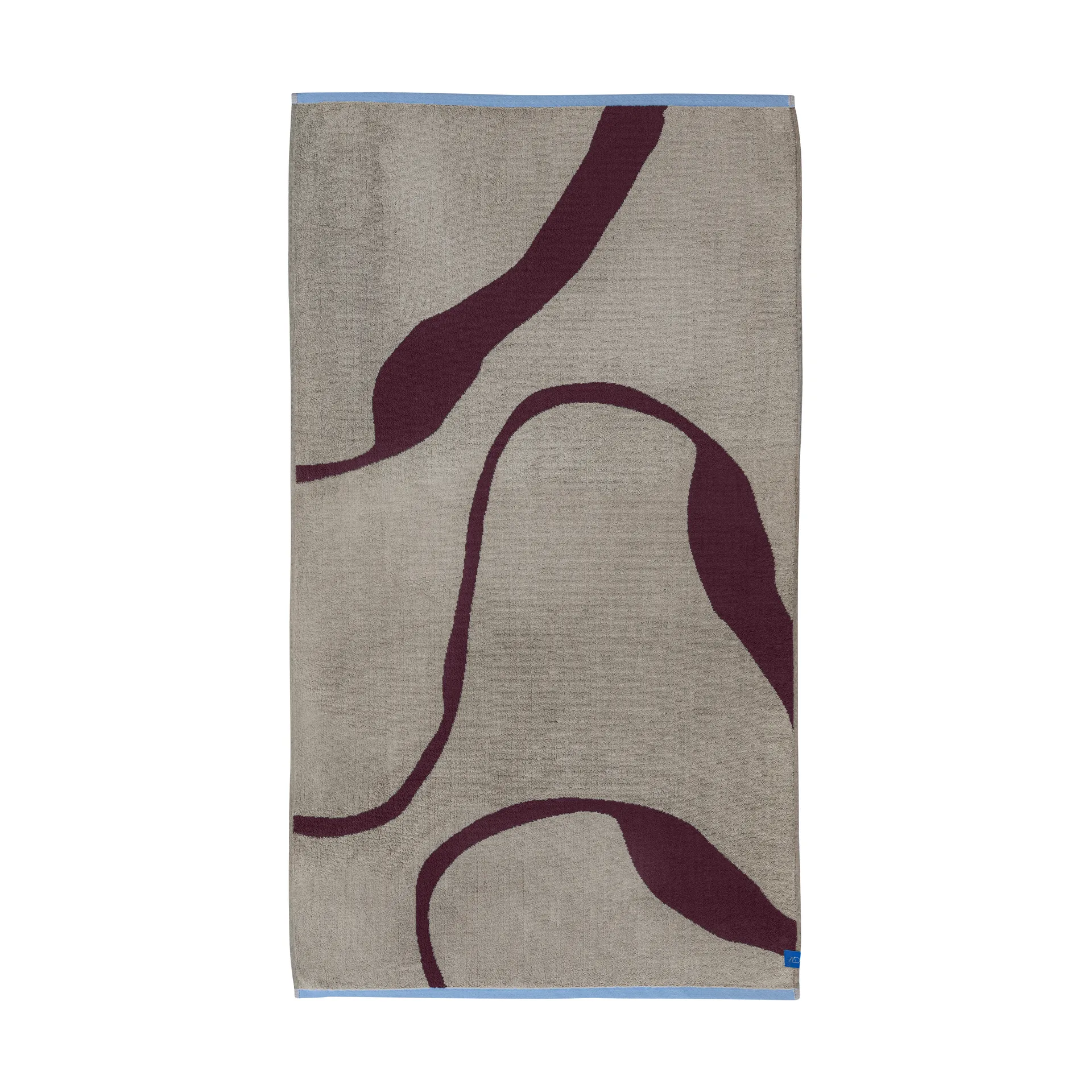 Nova Arte badhandduk 70x133 cm, Wine-sand Mette Ditmer