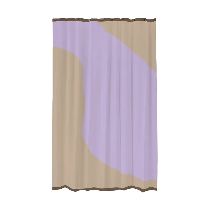 Nova Arte duschdraperi 150x200 cm - Sand-lilac - Mette Ditmer