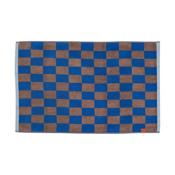 Retro badrumsmatta 50x80 cm - Cobalt - Mette Ditmer