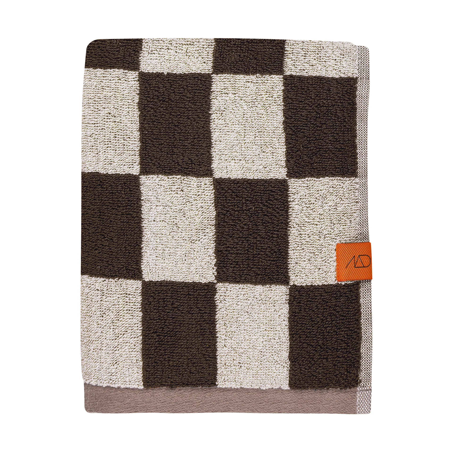 Retro handduk, Chocolate, 50x90 cm Mette Ditmer