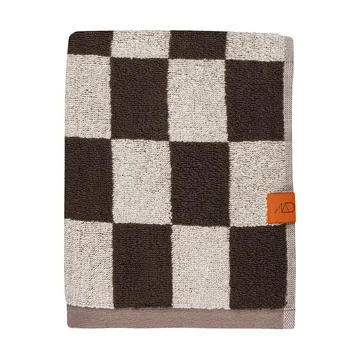 Retro handduk - Chocolate, 50x90 cm - Mette Ditmer