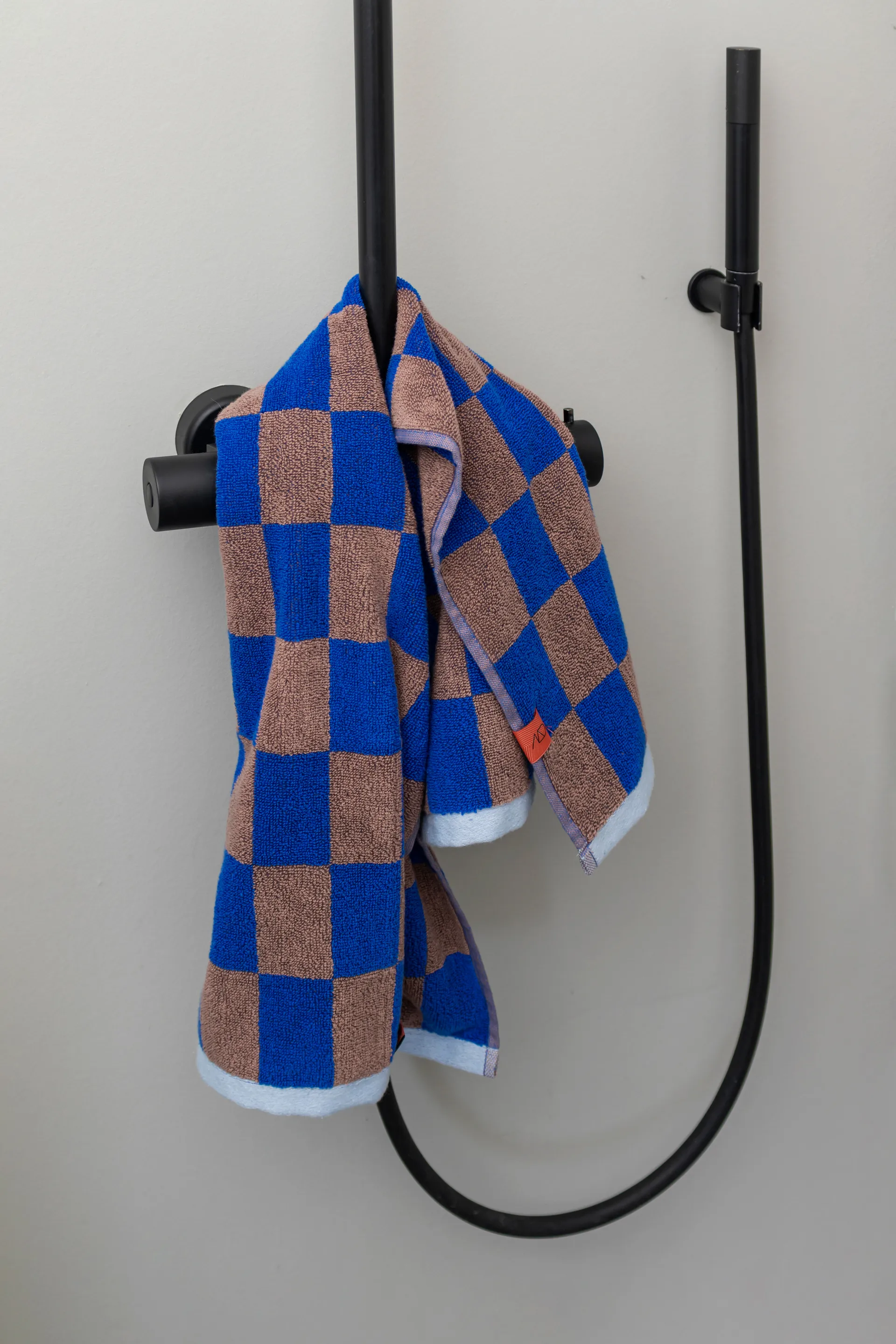 Retro handduk, Cobalt, 50x90 cm Mette Ditmer