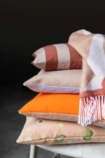 Spectrum kudde 50x50 cm - Orange-peach - Mette Ditmer