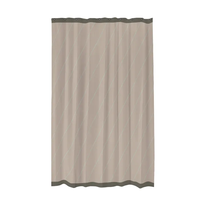 Subtle duschdraperi 150x200 cm - Mint - Mette Ditmer