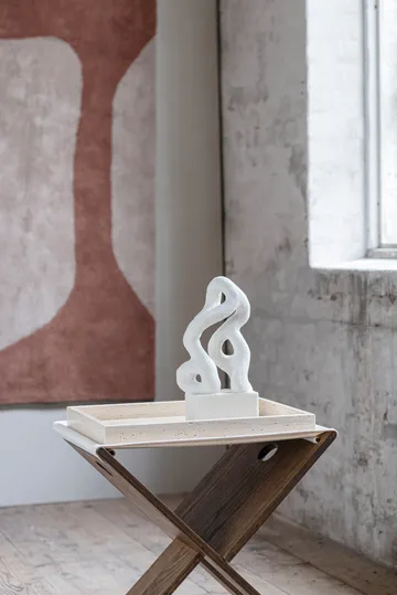 Travertine dekorationsbricka 30x40 cm - Linen - Mette Ditmer