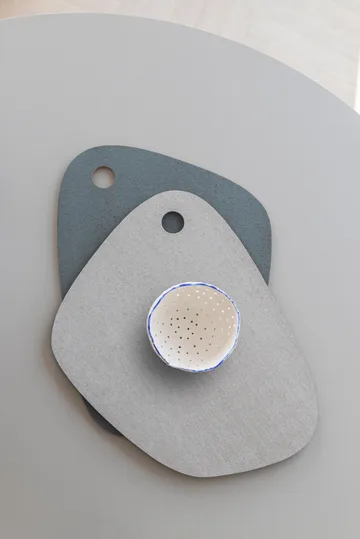 Twin bordstablett vändbar - Slate blue-light grey - Mette Ditmer