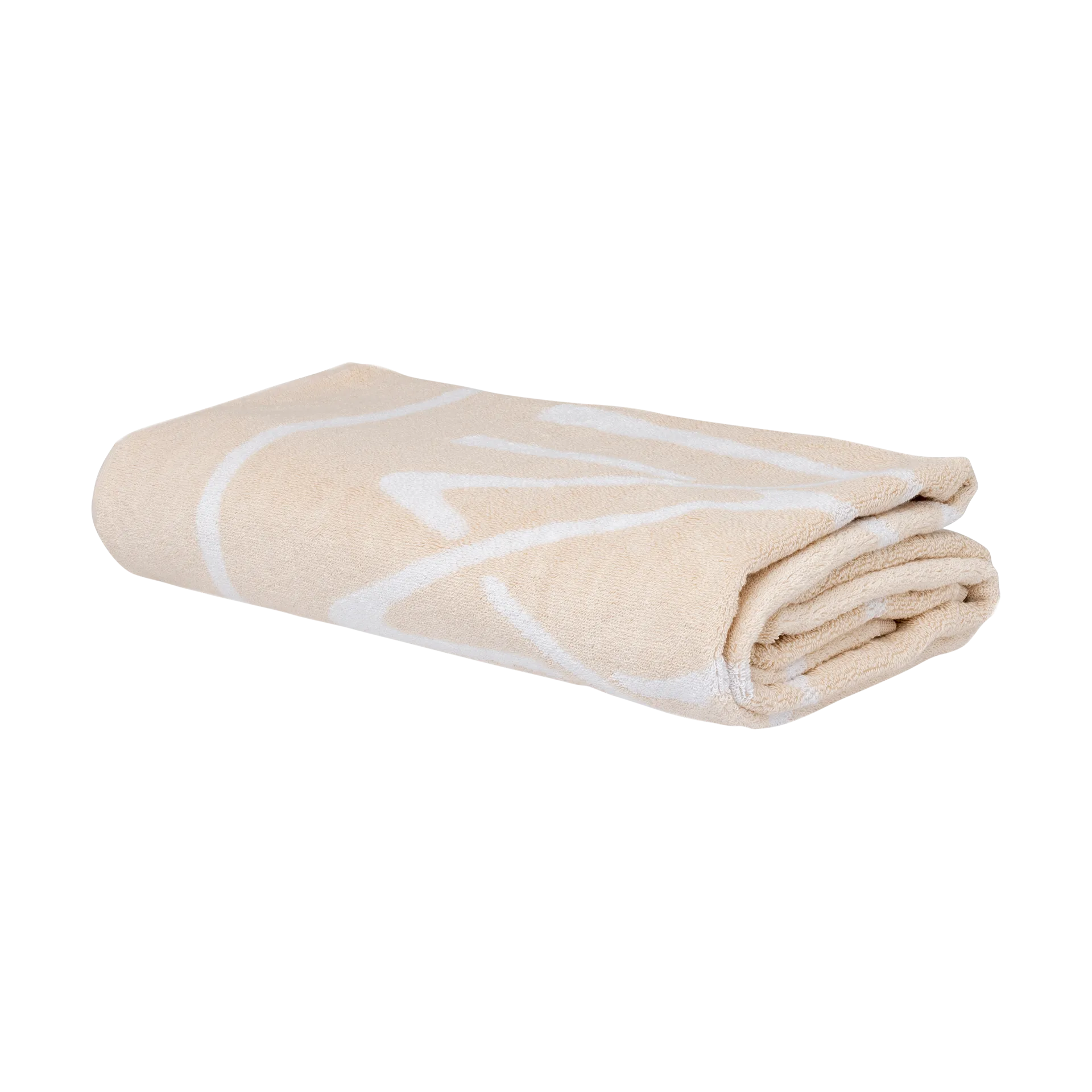 Elba Strandhandduk EKO, Ivory-Vit, 86x180 cm Mille Notti
