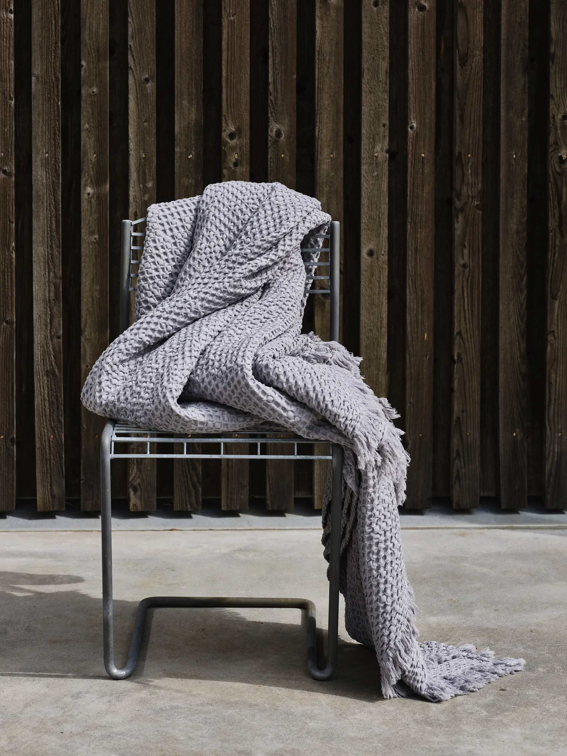 Mare Pläd, Grå, 150x220 cm Mille Notti