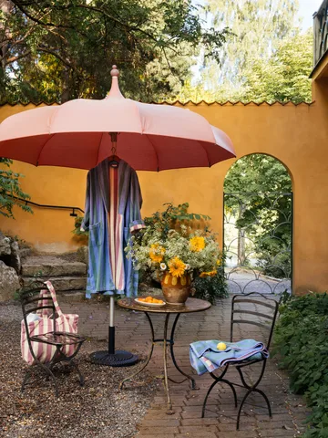 Positano strandbadlakan 100x180 cm - Ljusblå - Mille Notti