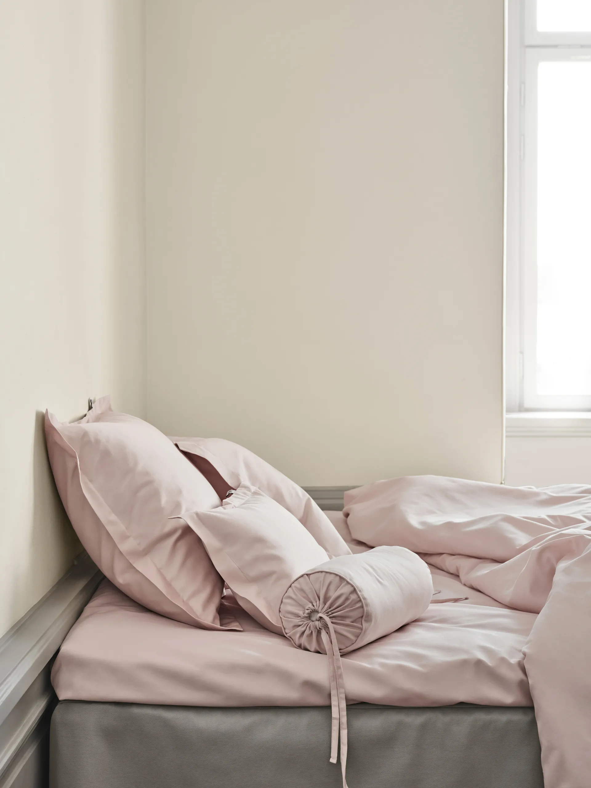 Satina Påslakan, Rosa, 150x210 cm Mille Notti