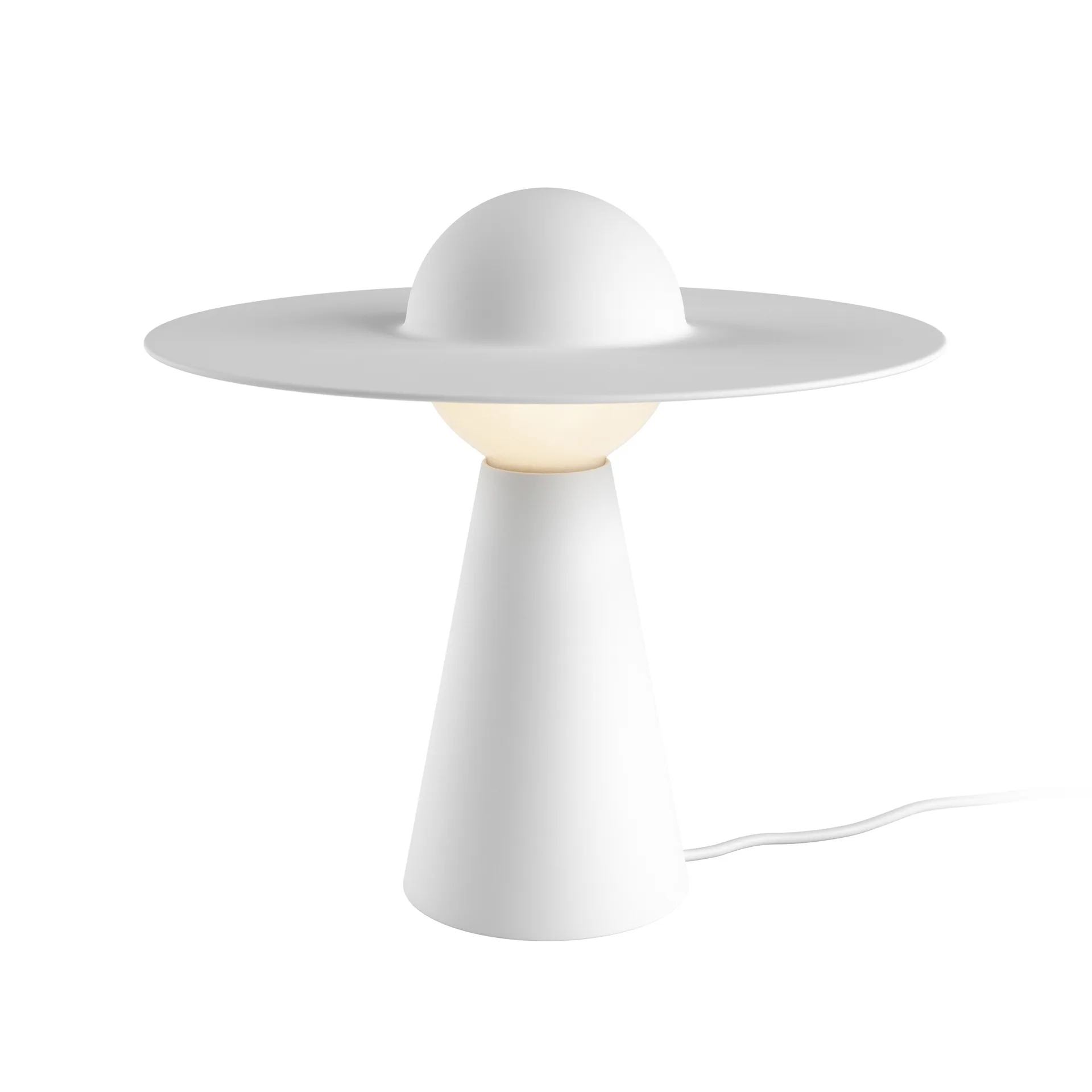 Bordslampa keramik 33x37,1 cm, White MOEBE