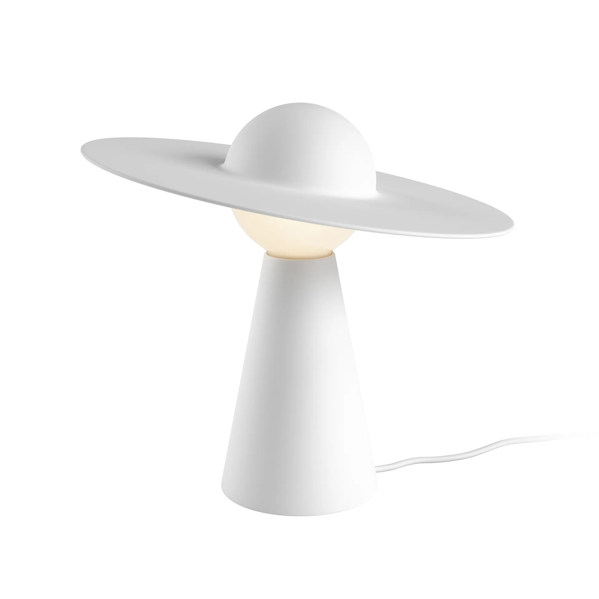 Bordslampa keramik 33x37,1 cm, White MOEBE