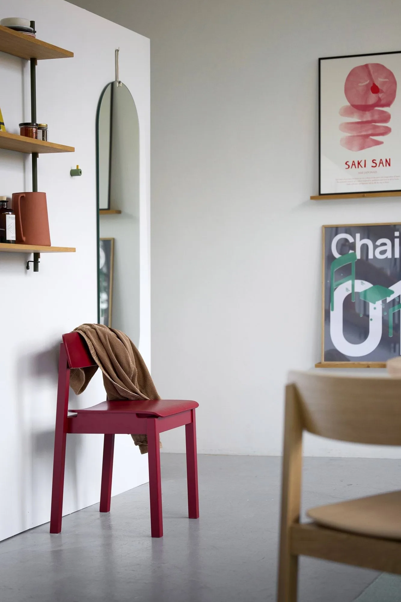 Everyday Chair stol, Purple red MOEBE