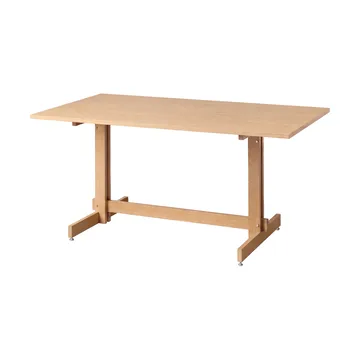KUMU matbord - Oljad ek, 90x160 cm - MOEBE