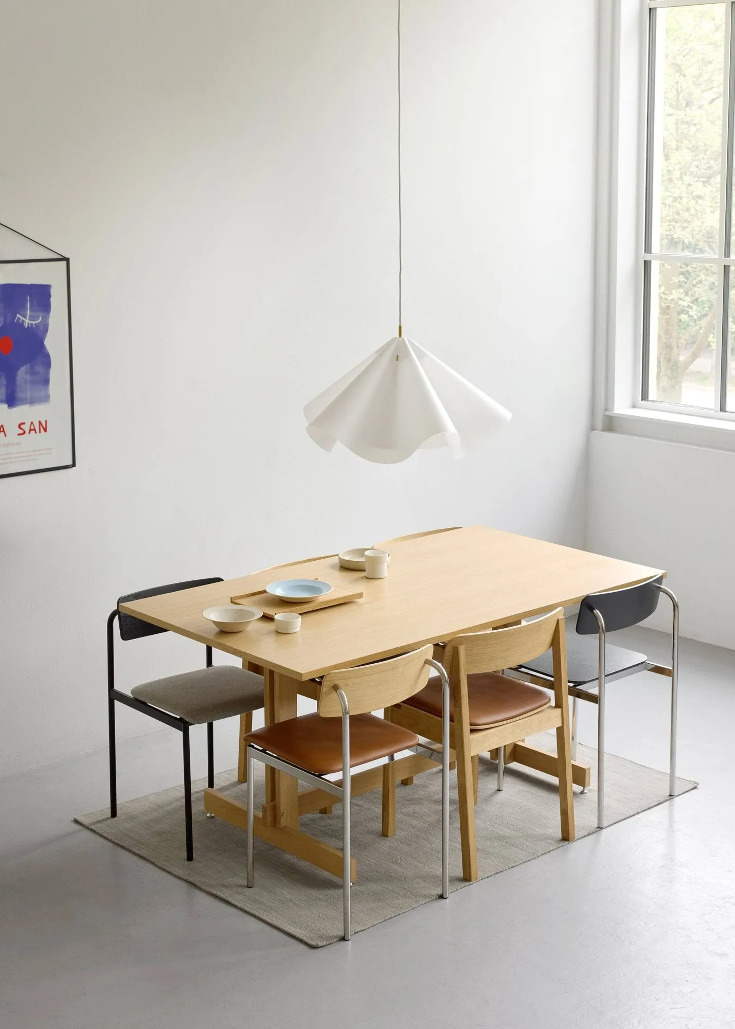 KUMU matbord, Oljad ek, 90x160 cm MOEBE