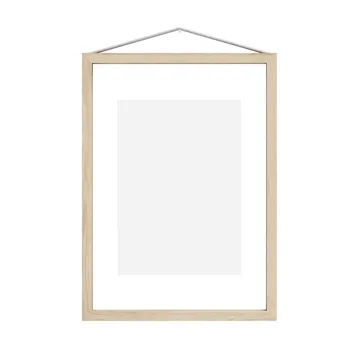 Moebe askram A4 23,2x31,7 cm - Transparent, Wood, Black - MOEBE