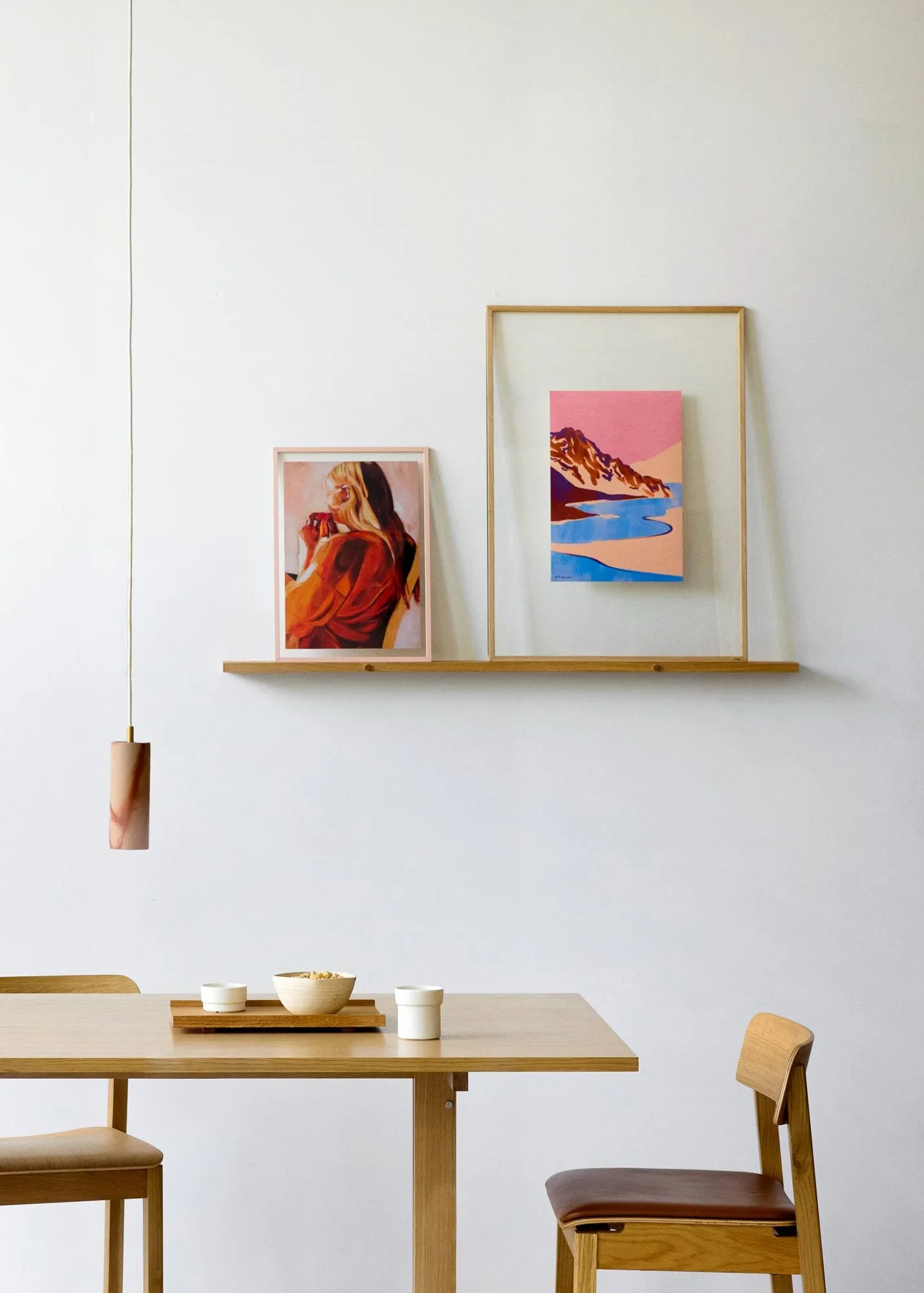 Moebe Frame A3 31,7x44 cm, Blush pink MOEBE
