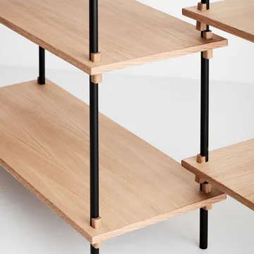 Moebe hyllset 85 cm - Oak - MOEBE