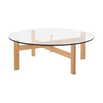 Moebe Round soffbord Ø88 cm - Ek - MOEBE