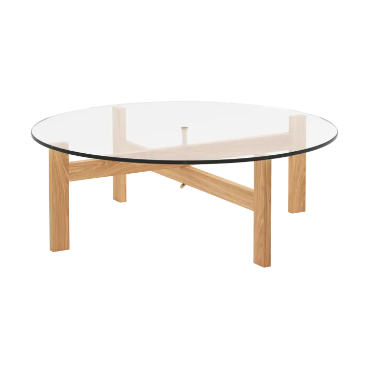 Moebe Round soffbord Ø88 cm - Ek - MOEBE