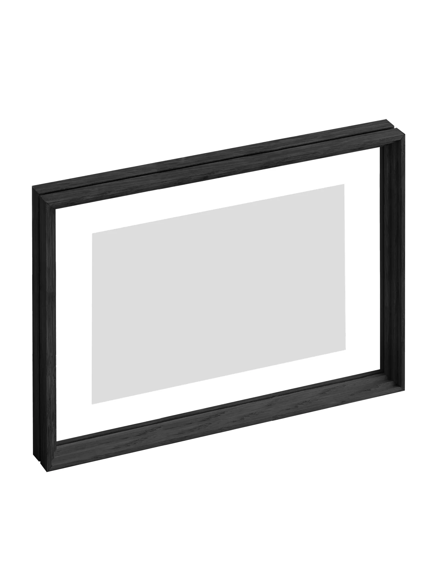 Moebe Standing Frame ram, Svartbetsad ek, A4 MOEBE