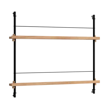 Moebe tidningsställ - Oak-black - MOEBE